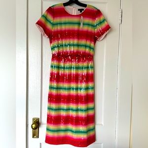 J. Crew Sequin Dress NWT